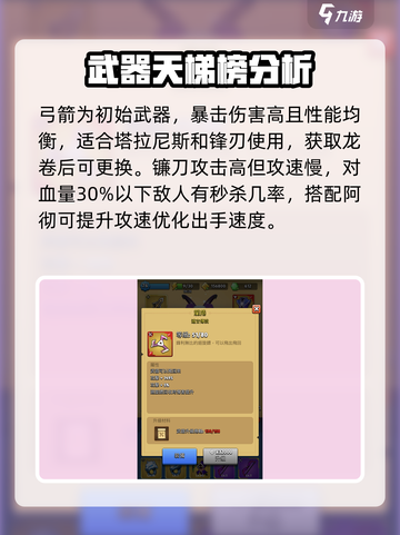 弓箭传说武器排行榜是什么介绍截图2