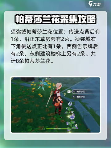 原神玩家必看！帕蒂莎兰采集位置大公开🔥截图3