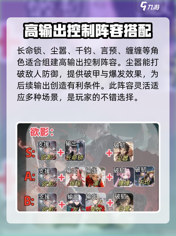 归龙潮长命锁最强阵容🔥游戏党必看！截图2