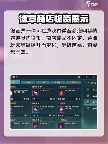 魔力宝贝复兴徽章有什么用介绍截图2