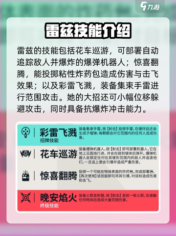 无畏契约源能行动雷兹怎么玩介绍截图2