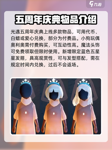 光遇五周年⚡兑换表大揭秘！周年限定物品全攻略✨截图2