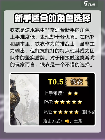 逆水寒江湖缘起赛季哪个人物强介绍截图3