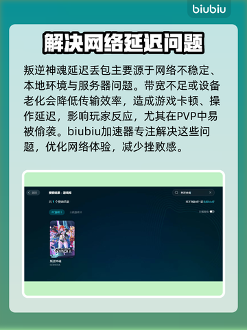 叛逆神魂延迟丢包？❌掌握这些技巧，畅玩无忧！🎮截图2