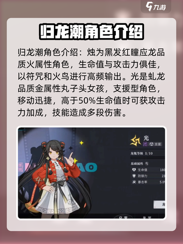 归龙潮🔥人物大揭秘！游戏大咖全解析🎮截图2