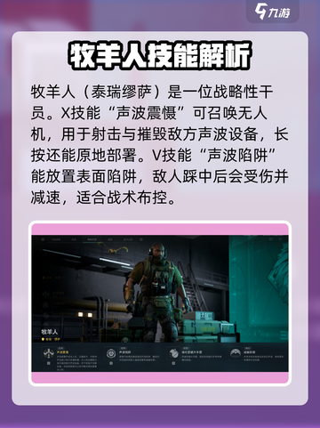 三角洲行动🔥牧羊人角色全面解析🎉截图2