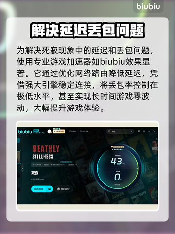 死寂游戏延迟丢包？这份解决秘籍让你畅爽玩🔥🎮截图3