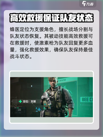 三角洲行动蜂医的技能是什么介绍截图2