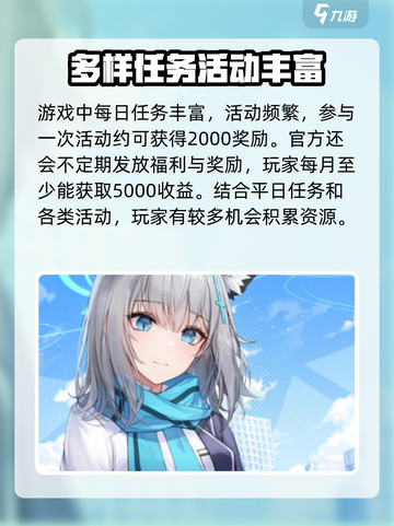 蔚蓝档案日常收益来源是哪里介绍截图4