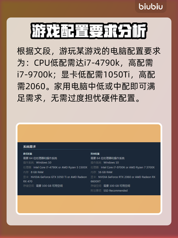 地狱潜者2🔥配置要求曝光，低配党哭了！截图3