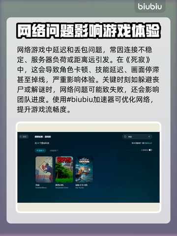死寂游戏延迟丢包？这份解决秘籍让你畅爽玩🔥🎮截图2