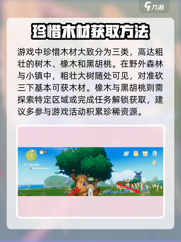 心动小镇🔥砍树技巧大公开！快速获取木材的方法在这里🪓截图3