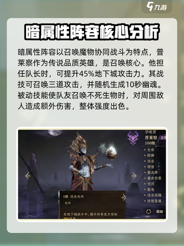 龙息神寂暗队平民怎么搭配介绍截图3
