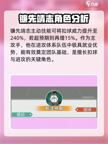 排球少年手游镰先靖志是谁介绍截图5