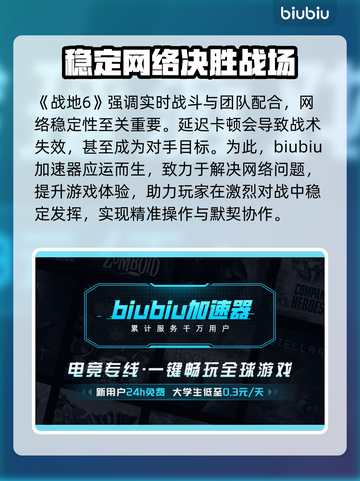 战地6加速器推荐🔥玩战地6必备神器🎉截图2