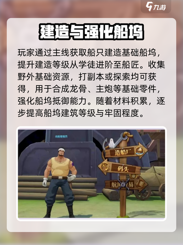 航海王壮志雄心船坞怎么建造介绍截图2