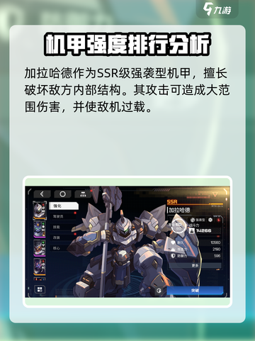 硬核机甲启示强度排行榜介绍截图2