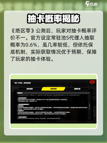 绝区零出金率曝光！💰手慢无截图2