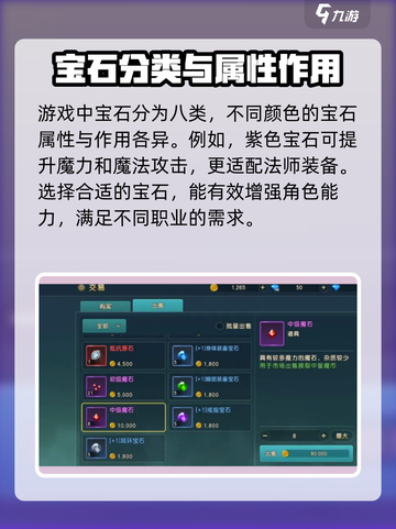 魔力宝贝复兴💎装备宝石用法攻略，快速提升战力！截图2
