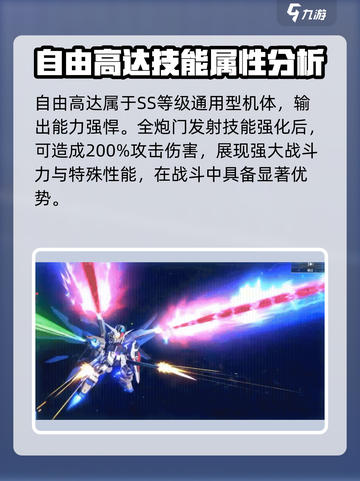高达钢铁之诗自由高达特点介绍截图2