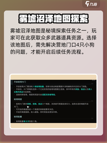 破碎之地雾墟沼泽地图狗雕像怎么转介绍截图2