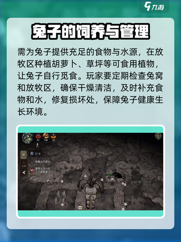 饥荒新家园小型农场怎么放置兔子介绍截图4