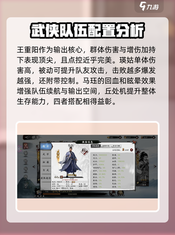 新射雕群侠传之铁血丹心剑队阵容搭配介绍截图3