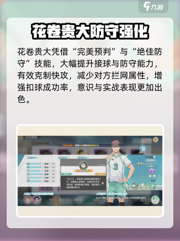 【排球少年手游】花卷贵大角色爆燃解析🔥截图3