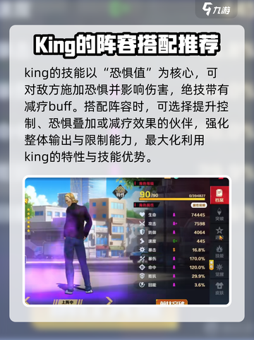 一拳超人正义执行king阵容推荐介绍截图2