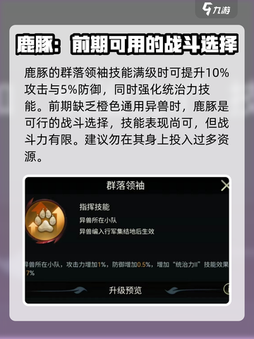 野兽领主新世界鹿豚角色怎么样介绍截图4