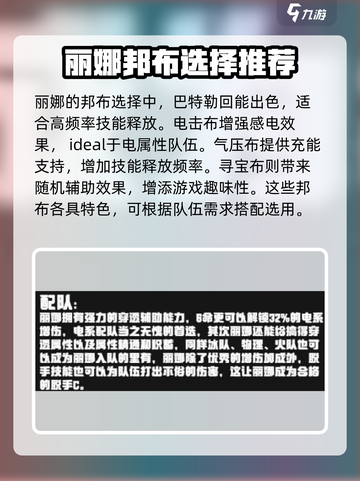 绝区零🔥丽娜配队思路大曝光！🚀游戏党必看截图4
