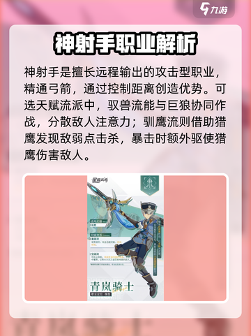 星痕共鸣🔥职业流派全解析！游戏党必看⚡截图5