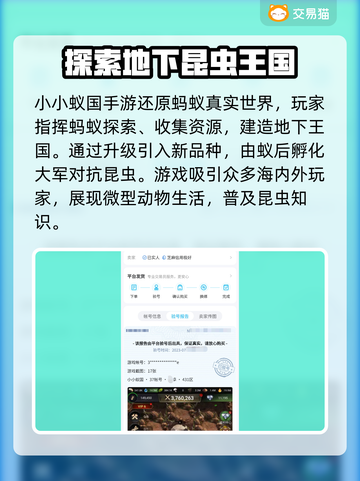 小小蚁国账号交易神器🔥安全又快捷！截图2