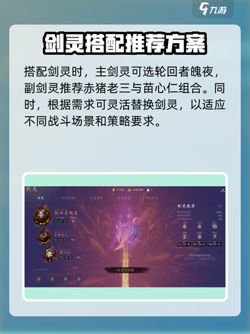 剑灵2🔥赤猪老三阵容搭配推荐，最强组合等你来战！截图3