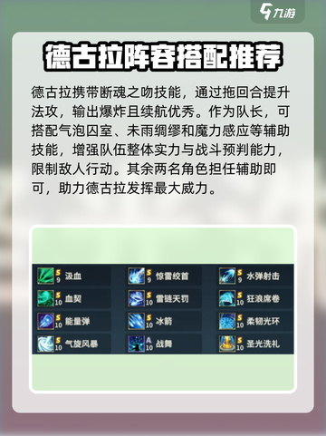 荒野国度水系阵容怎么搭配介绍截图3
