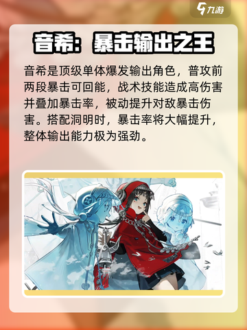 新月同行：音希强度大揭秘，值得培养✨截图5
