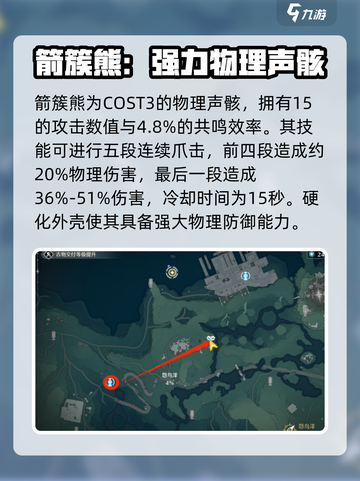 鸣潮🔥箭簇熊强度超标？新手必看！截图2