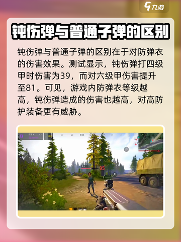 和平精英🔥钝伤弹 vs 普通子弹，萤火突击喷子伤害爆表！截图4