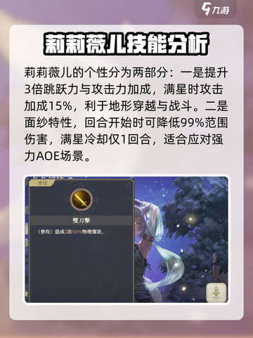 铃兰之剑莉莉薇儿技能加点介绍截图2
