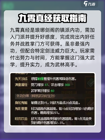 《大侠立志传》甲级武功全解析！🔥截图4
