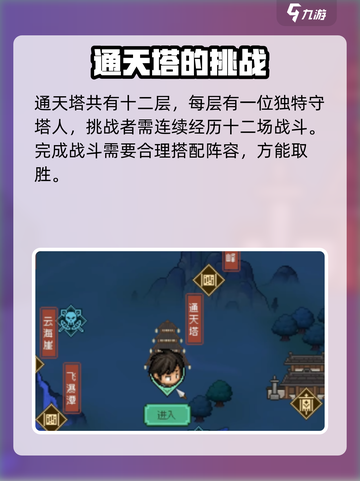 大侠立志传🔥通天塔层数揭秘及打法攻略！新手必看💥截图2