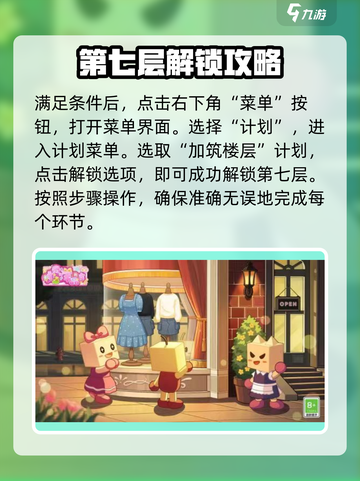 时尚洋品店物语7楼层怎么解锁介绍截图3
