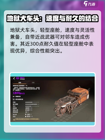 创世战车🔥最强车头推荐，助你横扫战场！截图2