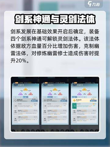 问剑长生：剑修神通搭配🔥超强攻略来啦！截图5