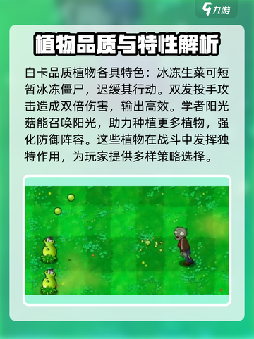 植物大战僵尸抽卡版词条强度一览介绍截图2