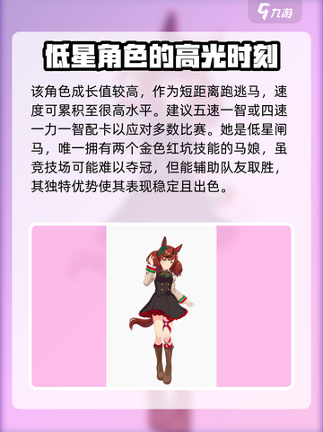 闪耀优俊少女🔥1星马娘全角色图鉴🎮截图4