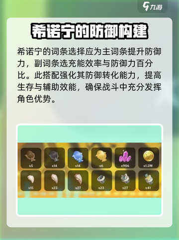 原神🔥希诺宁培养攻略，快速养成秘籍✨截图3