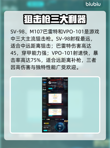 逃离鸭科夫狙击枪神推荐🔥截图5