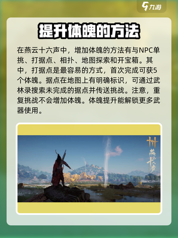 燕云十六声🔥快速提升体魄秘籍🎉截图2