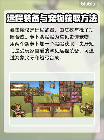 背包乱斗游侠🔥合成表大全，游戏党必看！截图3